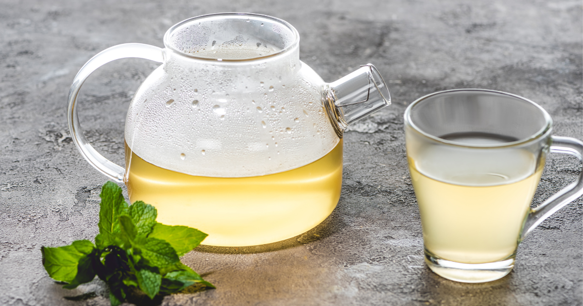 Ceylon White Tea Bowl and a Cup