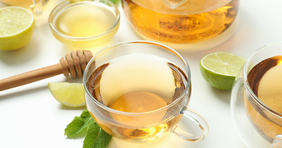 Ceylon White Tea with Mint & Lime