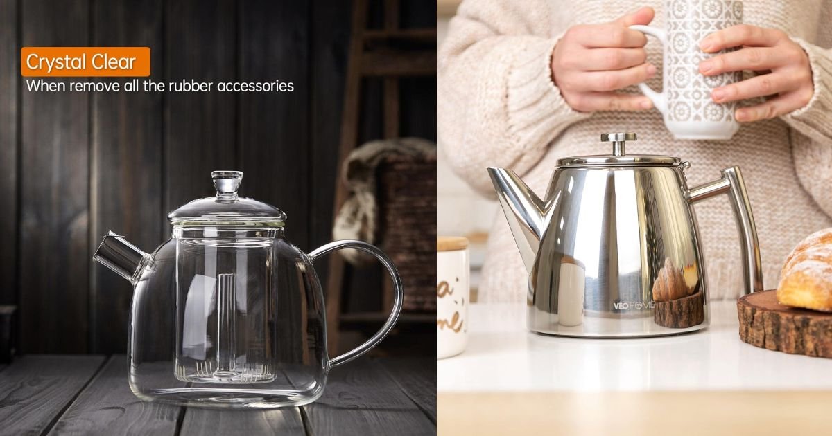 The Best Teapots for Tea Lovers: Silver vs. Borosilicate Glass